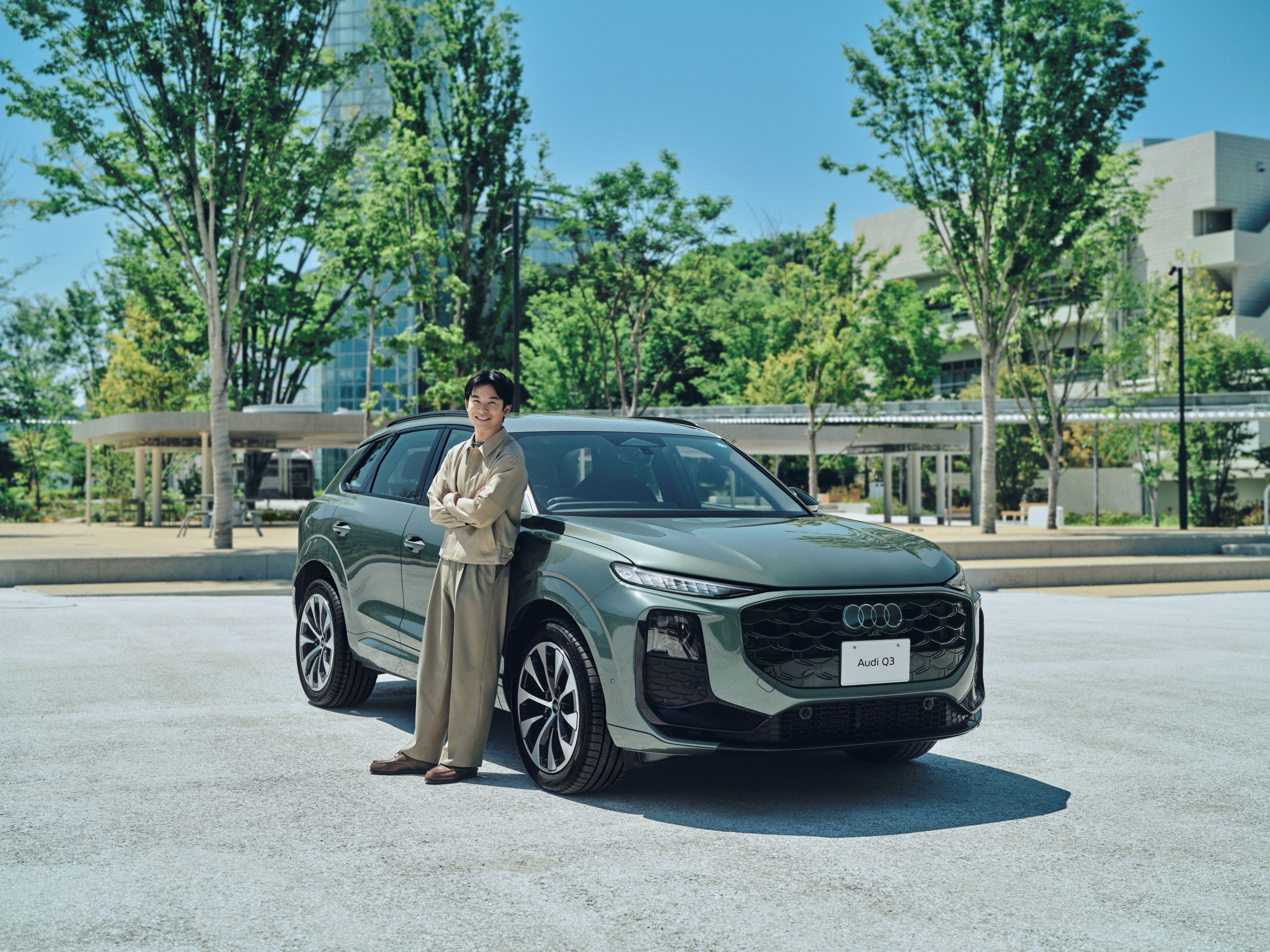 新型Audi Q3発売を記念した俳優・仲野太賀さんとのコラボレーションキャンペーンを実施
