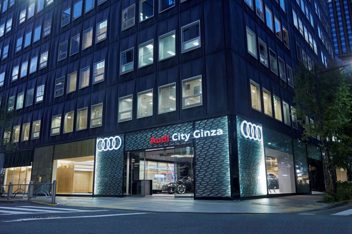 アウディ、「Audi City 銀座」を12月7日にグランドオープン アウディブランドの最先端を体感できるショールームを公開