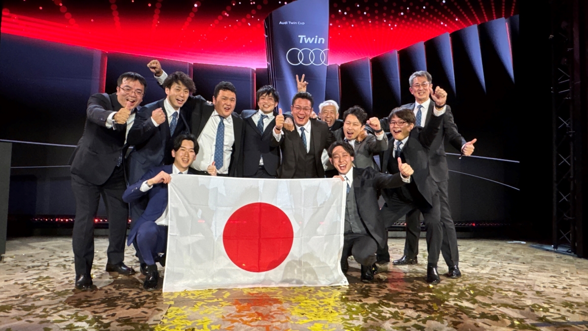 Audi Twin Cup World Finalで日本代表チームがツイン（総合）部門 第2位に入賞