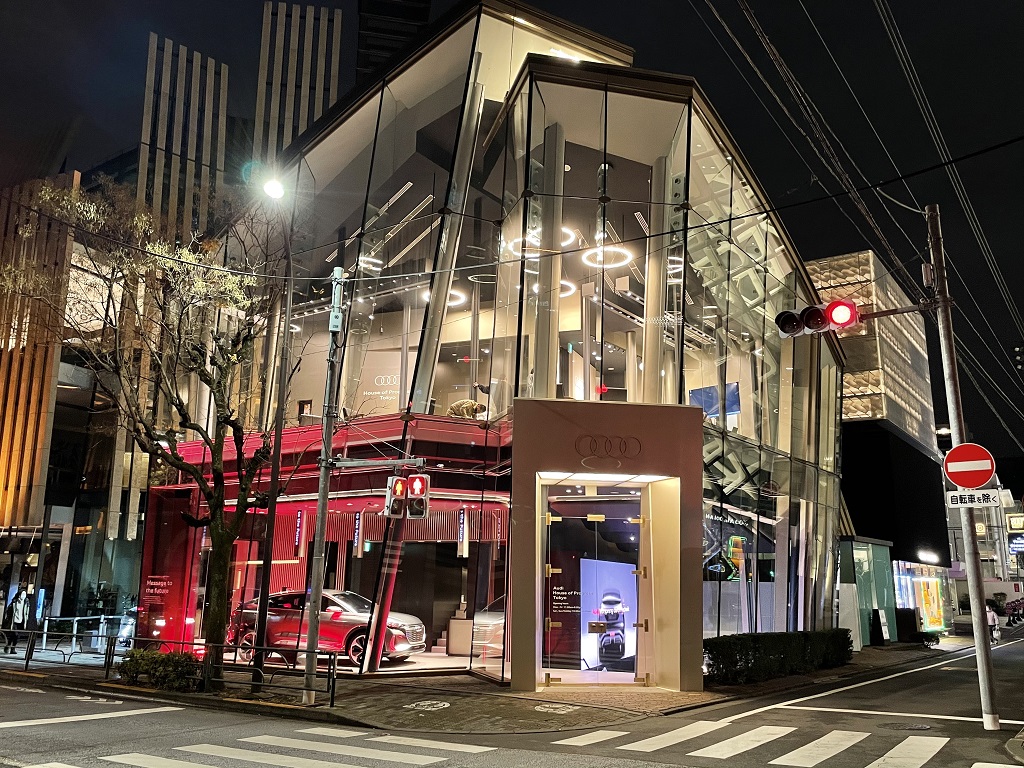 次世代型ブランドストア「Audi House of Progress Tokyo」が、全世界展開の第一弾として2021年1月14日、東京 青山にオープン