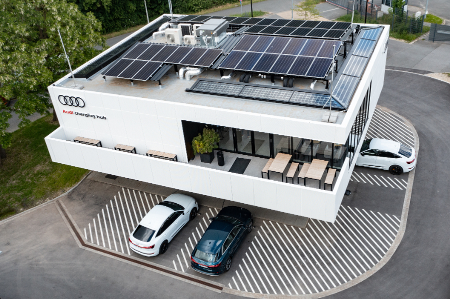 Audi charging hub、最初の実証実験に成果、継続的に展開（ドイツ本国発表資料）
