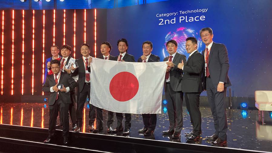 Audi Twin Cup世界大会で 日本代表チームがテクノロジー部門 第2位に入賞