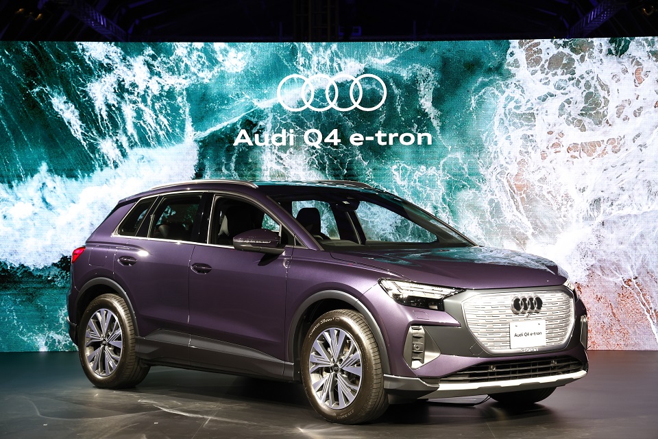 Audi Q4 e-tronローンチイベント「Welcome to Progress」を開催